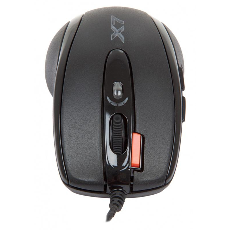 Мышь компьютерная A4Tech X-710BK чер опт (2000dpi) USB (7but) - фото 4