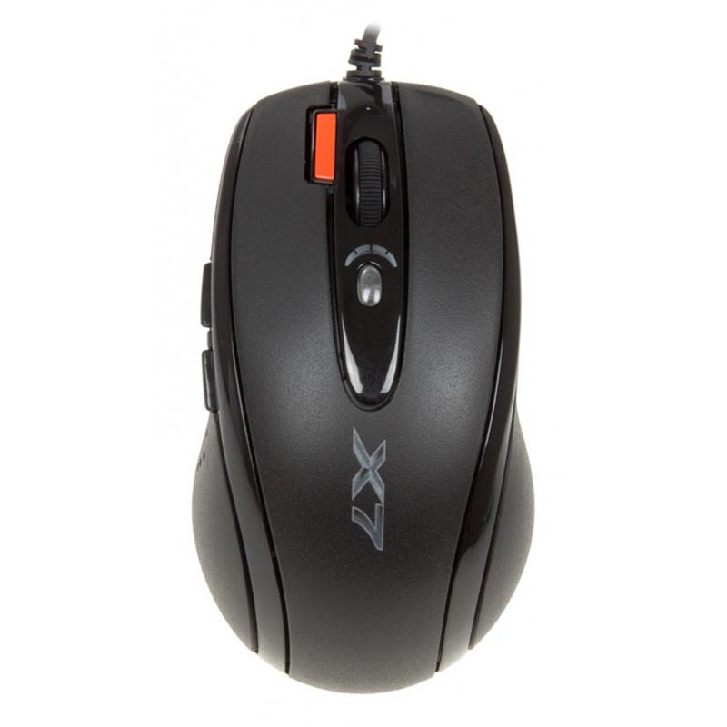 Мышь компьютерная A4Tech X-710BK чер опт (2000dpi) USB (7but) - фото 7