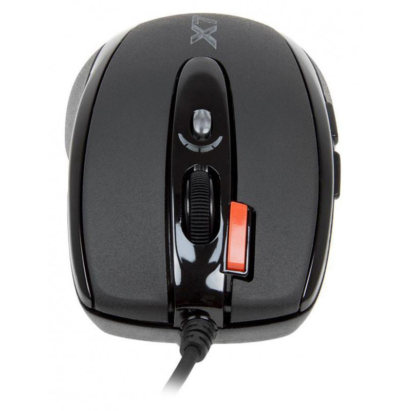 Мышь компьютерная A4Tech X-718BK чер опт (3000dpi) USB (6but) - фото 6