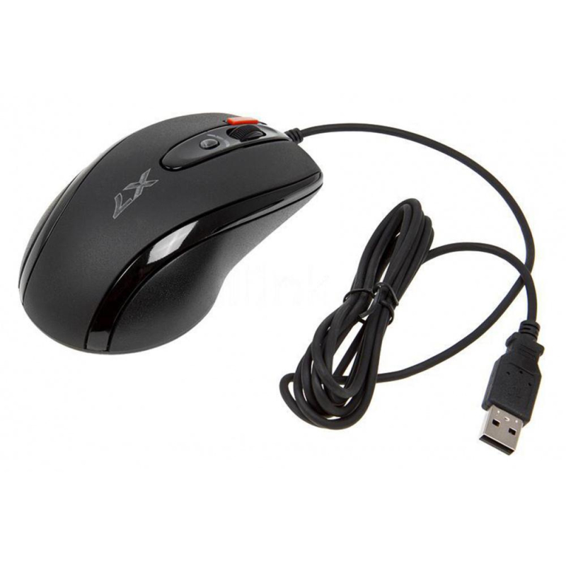 Мышь компьютерная A4Tech X-718BK чер опт (3000dpi) USB (6but) - фото 8