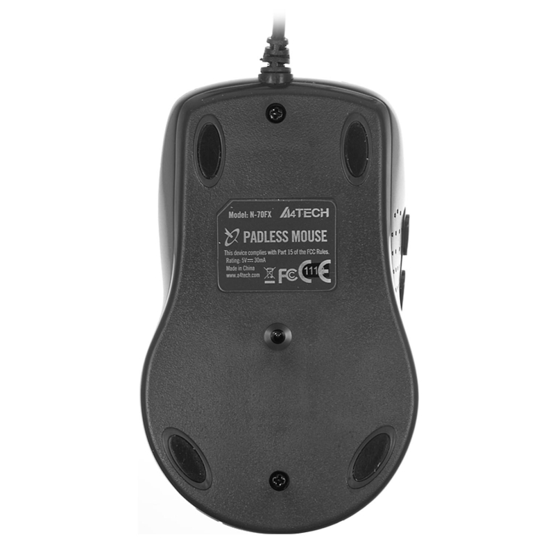 Мышь компьютерная A4Tech V-Track Padless N-70FX чер опт (1600dpi) USB - фото 3