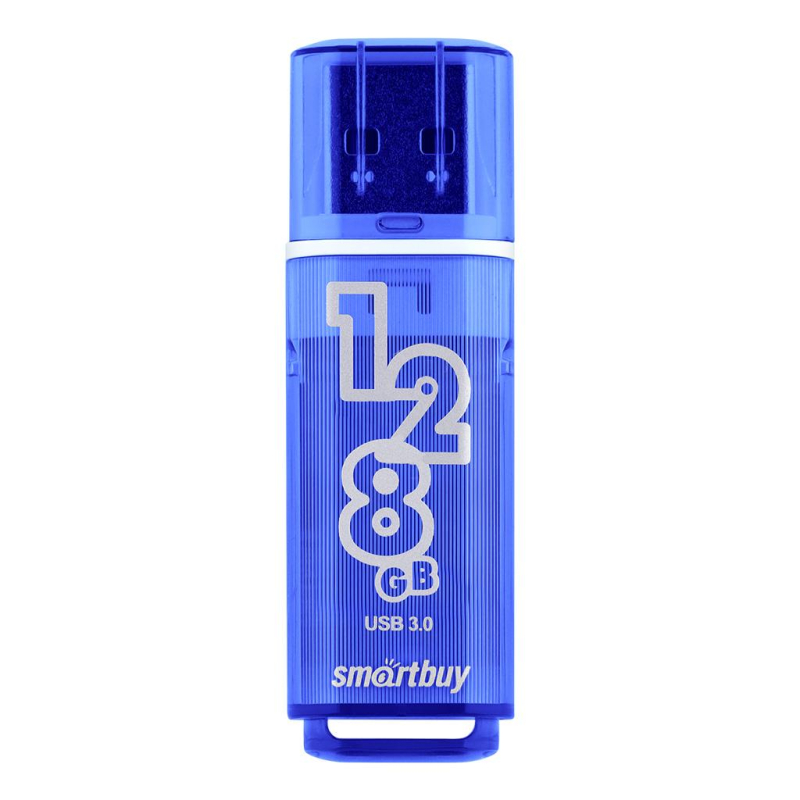 Флеш-память Smartbuy UFD 3.0 128GB Glossy Dark Blue (SB128GBGS-DB) - фото 2