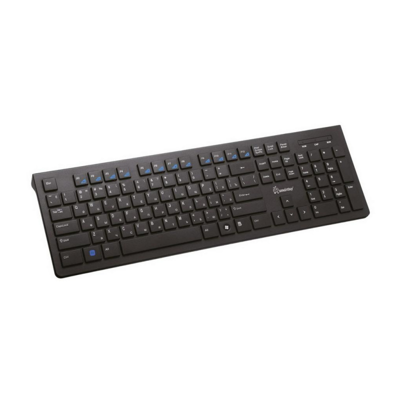 Клавиатура Smartbuy Slim 206 провод мультимедийная USB чер (SBK-206US-K)/20 - фото 3