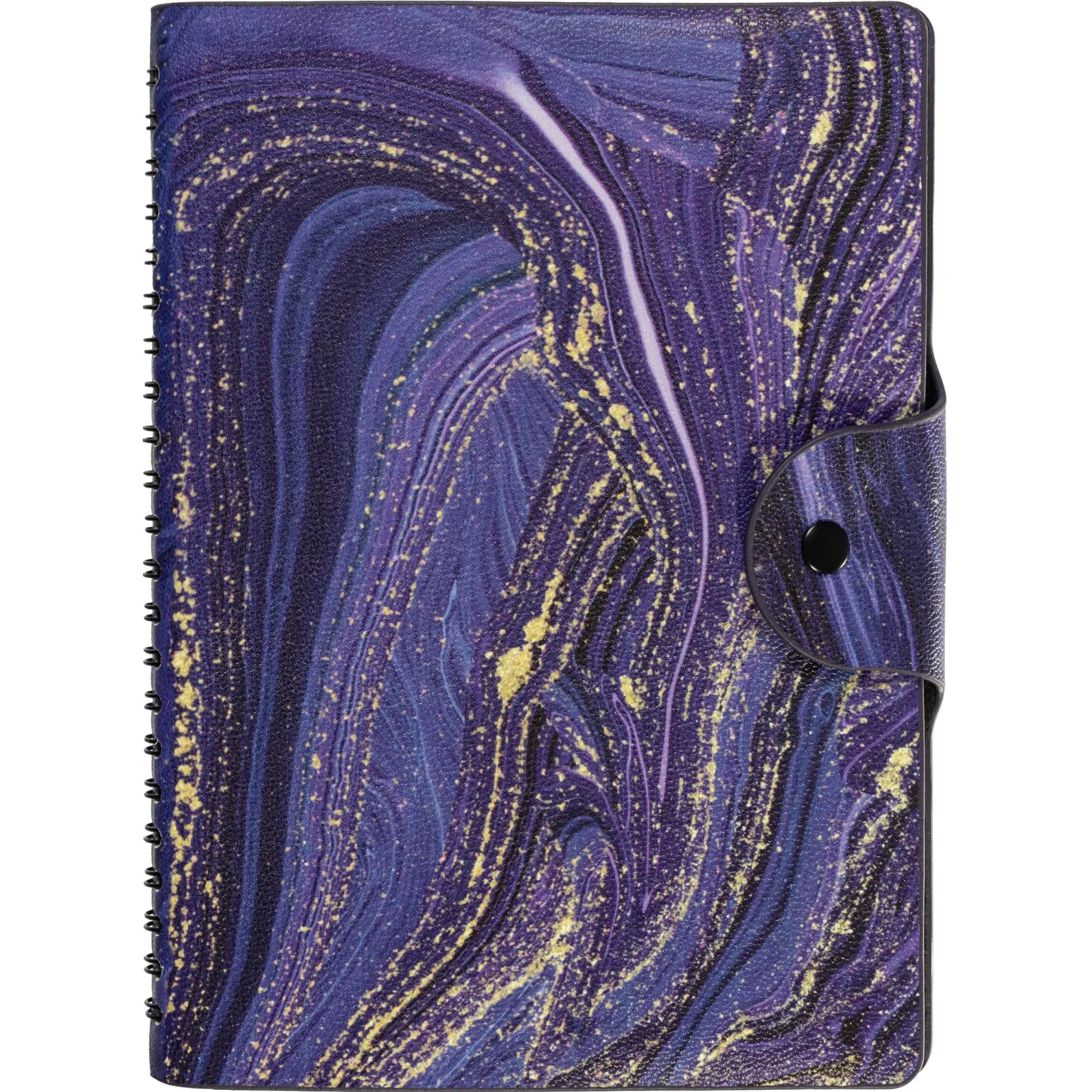 Ежедневник недатированный Fluid Attache Selection фиолет. 140х200 мм,192с - фото 4