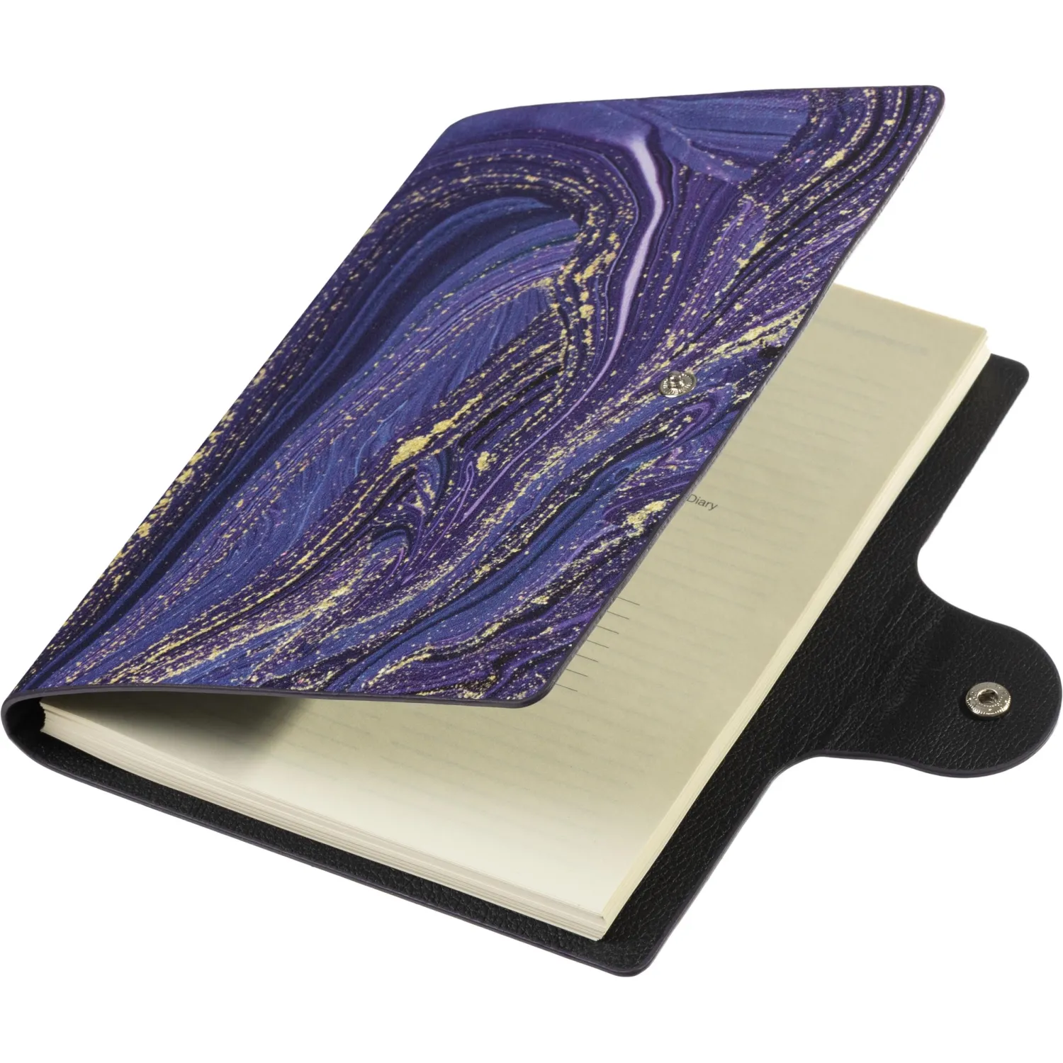 Ежедневник недатированный Fluid Attache Selection фиолет. 140х200 мм,192с - фото 7