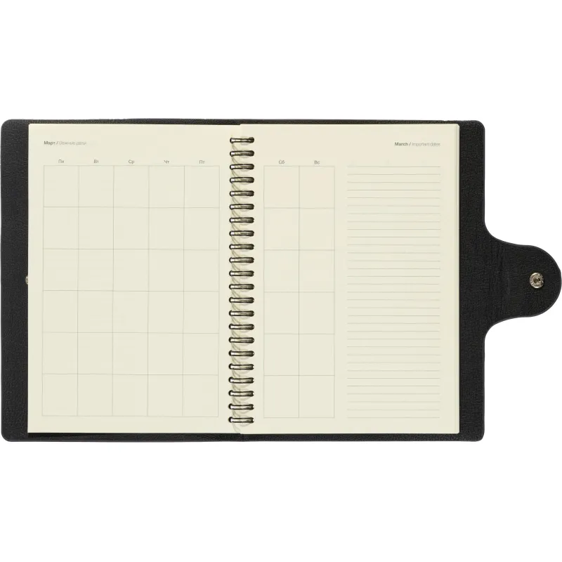 Ежедневник недатированный Fluid Attache Selection фиолет. 140х200 мм,192с - фото 12