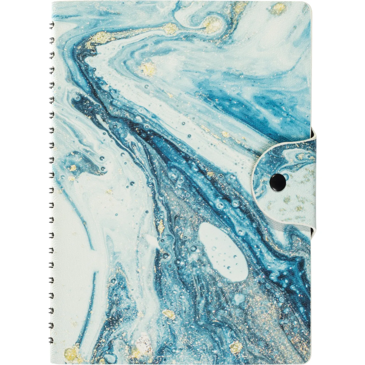 Ежедневник недатированный Fluid Attache Selection сер-гол. 140х200 мм,192с - фото 4