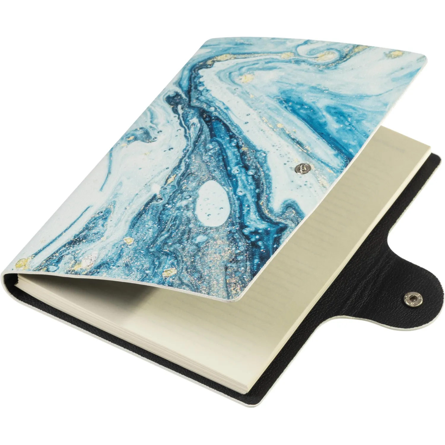 Ежедневник недатированный Fluid Attache Selection сер-гол. 140х200 мм,192с - фото 7