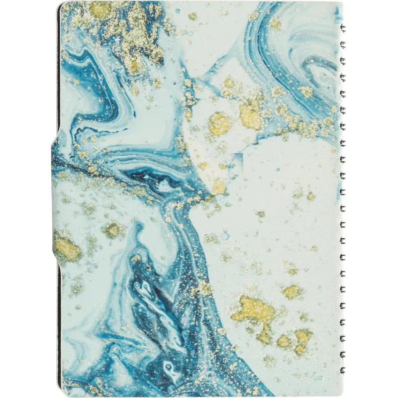 Ежедневник недатированный Fluid Attache Selection сер-гол. 140х200 мм,192с - фото 24