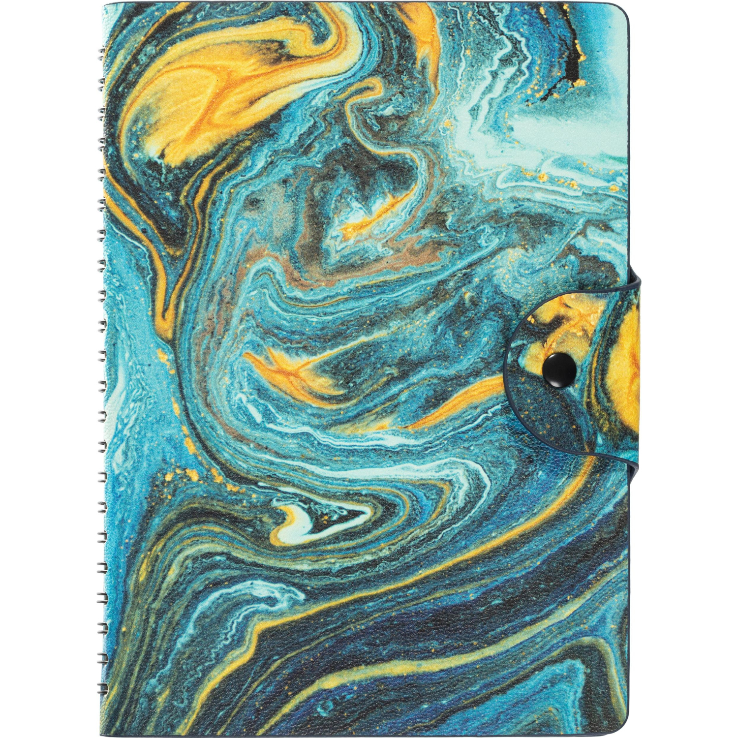 Ежедневник недатированный Fluid Attache Selection бирюз 140х200 мм,192с - фото 4