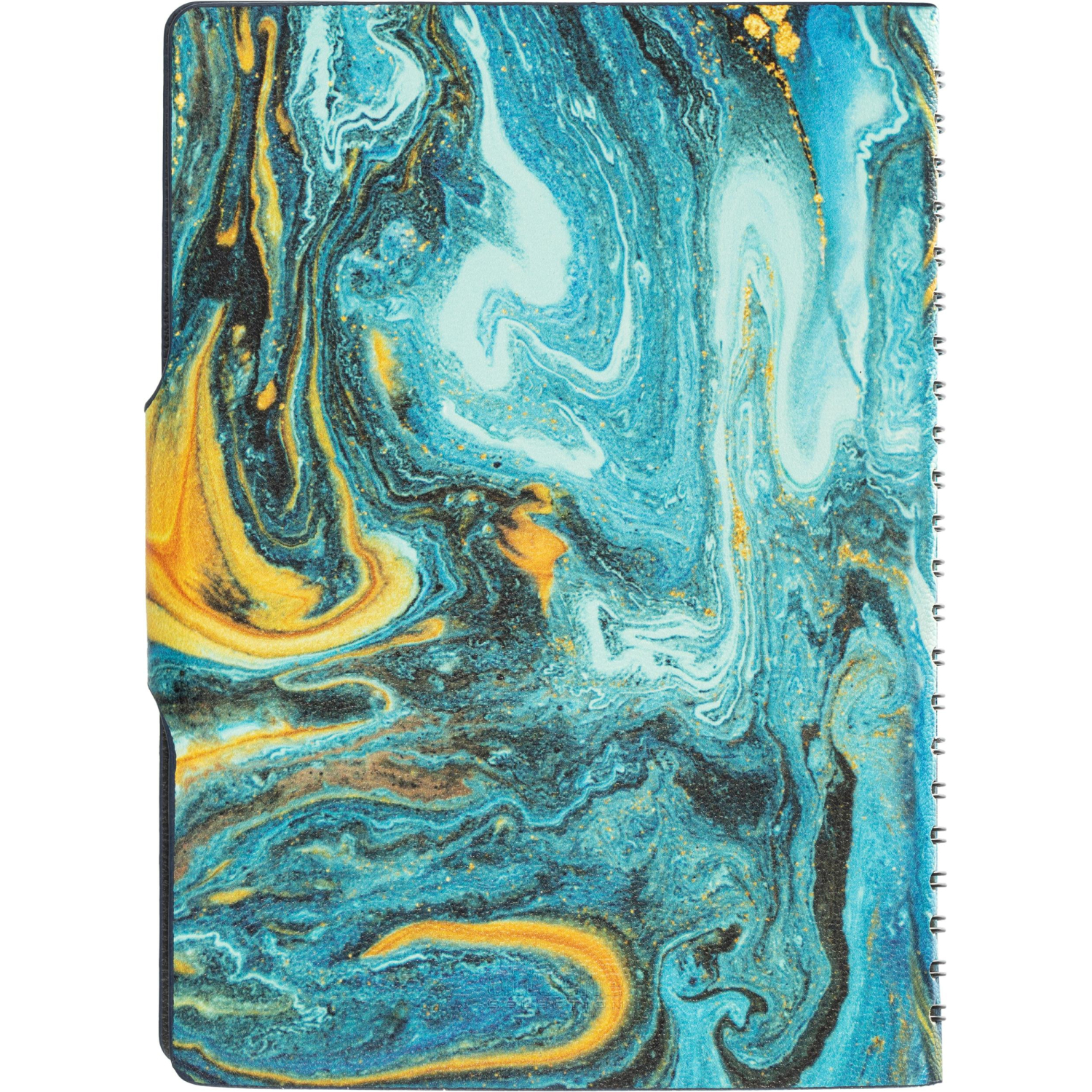 Ежедневник недатированный Fluid Attache Selection бирюз 140х200 мм,192с - фото 24