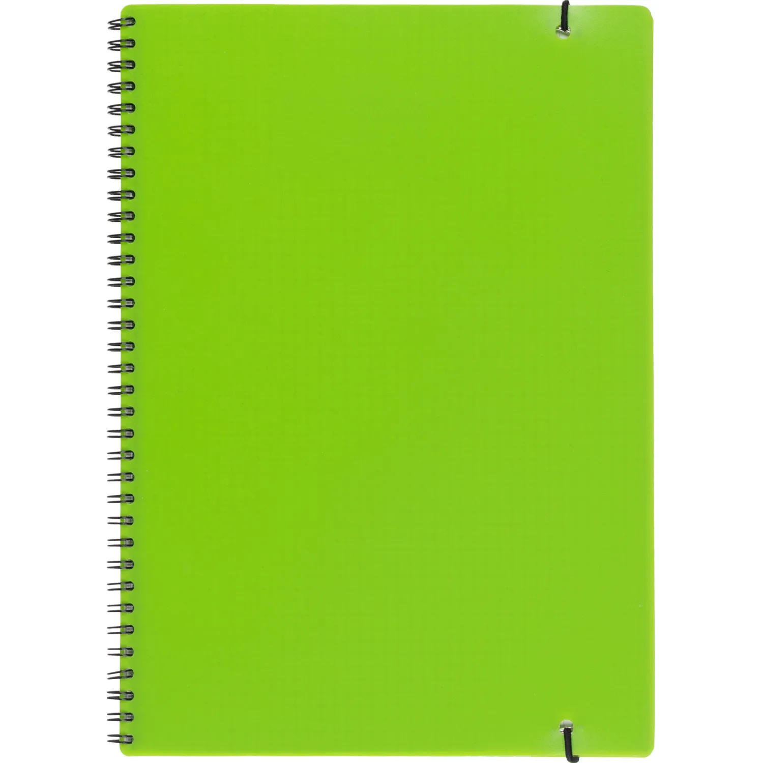 Бизнес-тетрадь Тетрадь Attache Neon А4 96л кл.спираль обл.пластик зеленый - фото 8