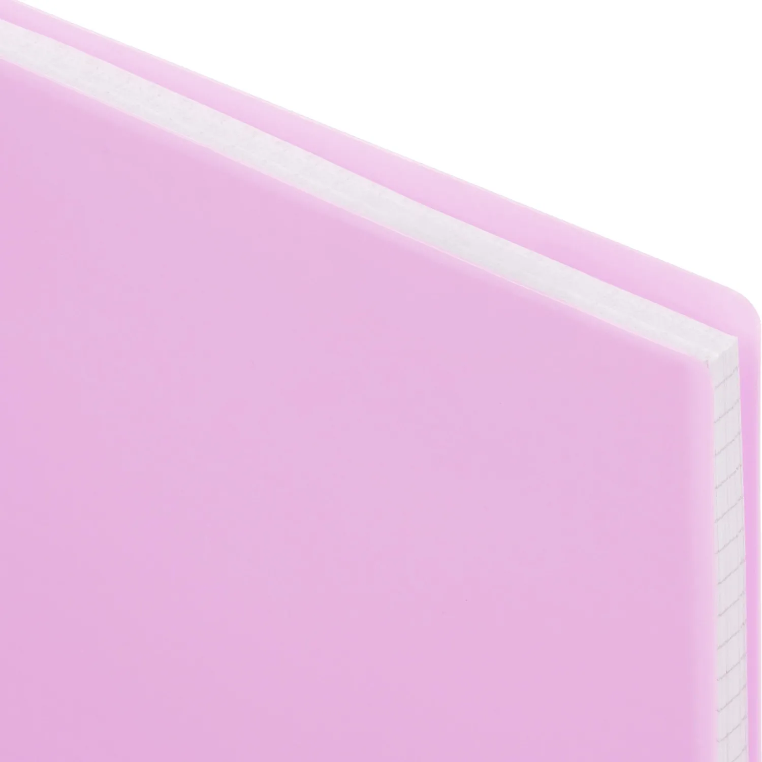 Бизнес-тетрадь Тетрадь Attache Neon А5 96л кл.спираль обл. пластик розовый - фото 3