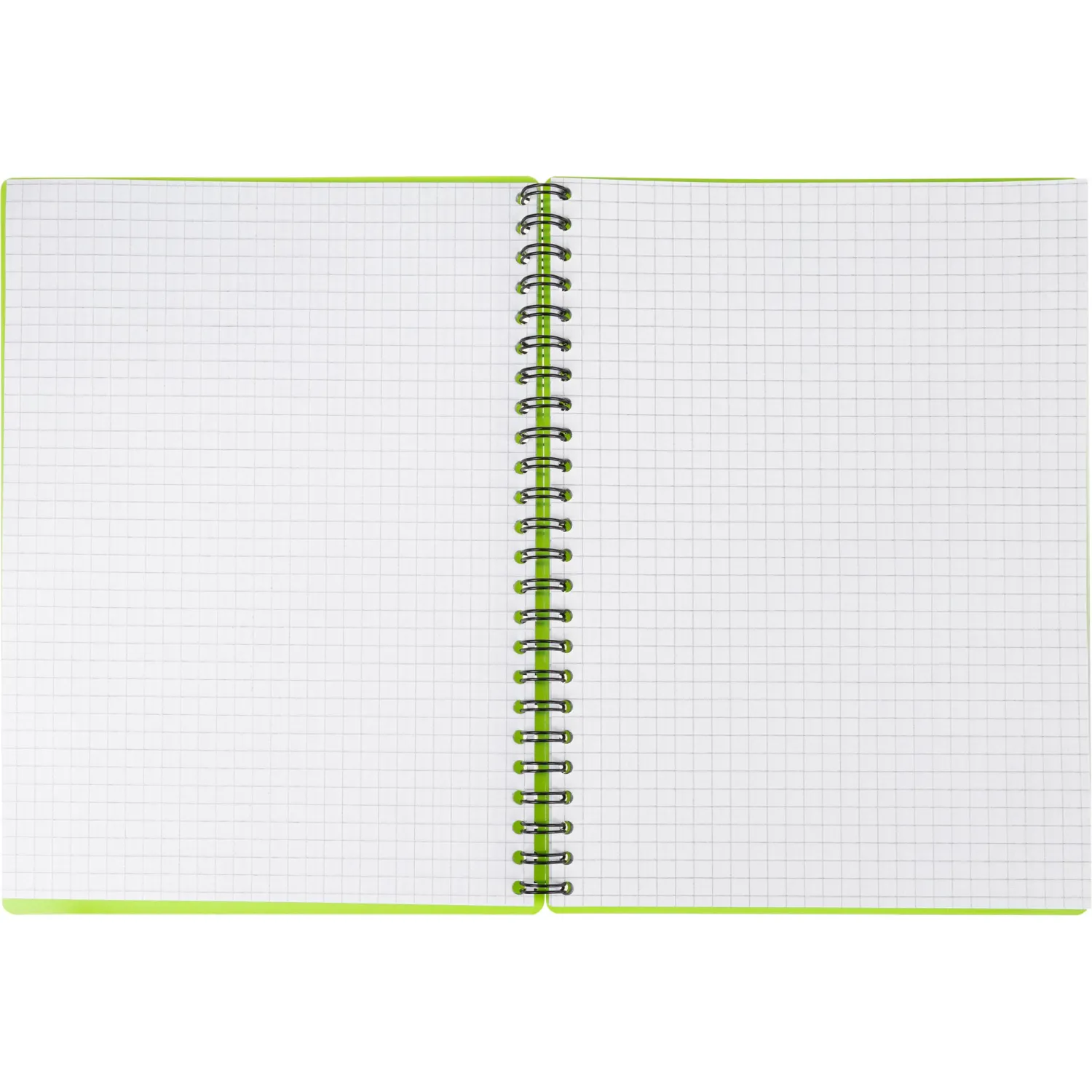 Бизнес-тетрадь Тетрадь Attache Neon А5 80л кл.спираль, обл.пластик, зеленый - фото 6
