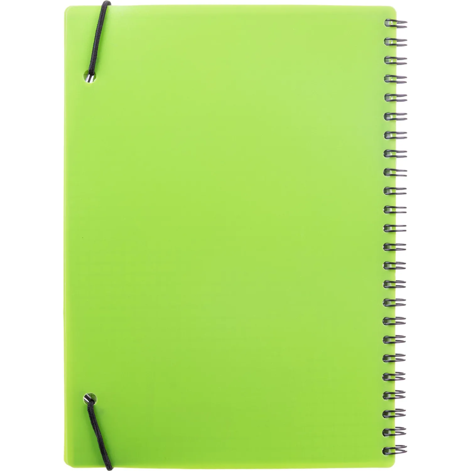 Бизнес-тетрадь Тетрадь Attache Neon А5 80л кл.спираль, обл.пластик, зеленый - фото 9