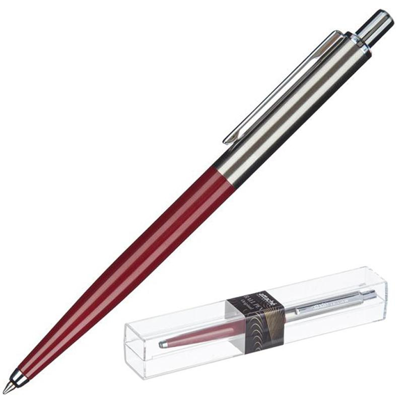 Ручка шариковая автоматическая Attache Selection Original 0,5борд.корп синя - фото 1