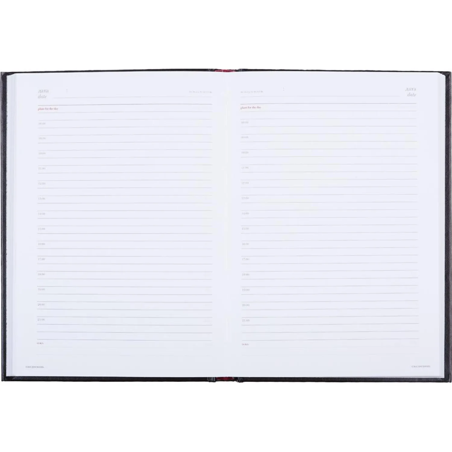 Ежедневник недатированный черный,А5,145х205мм,136л,Ideal 3-122/03 - фото 4