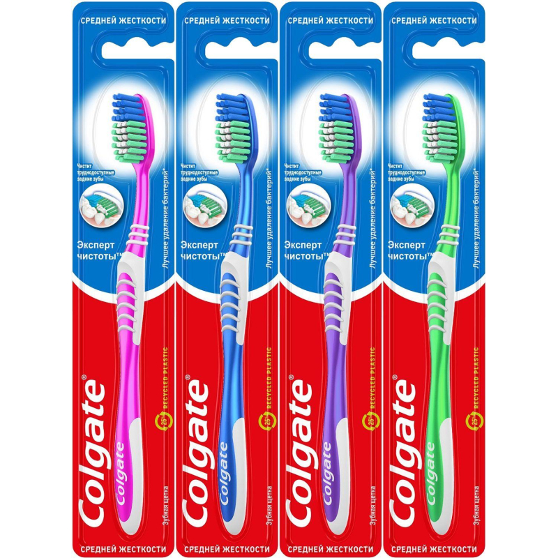 Зубная щетка COLGATE Эксперт Чистоты средняя жест FVN52149 - фото 2