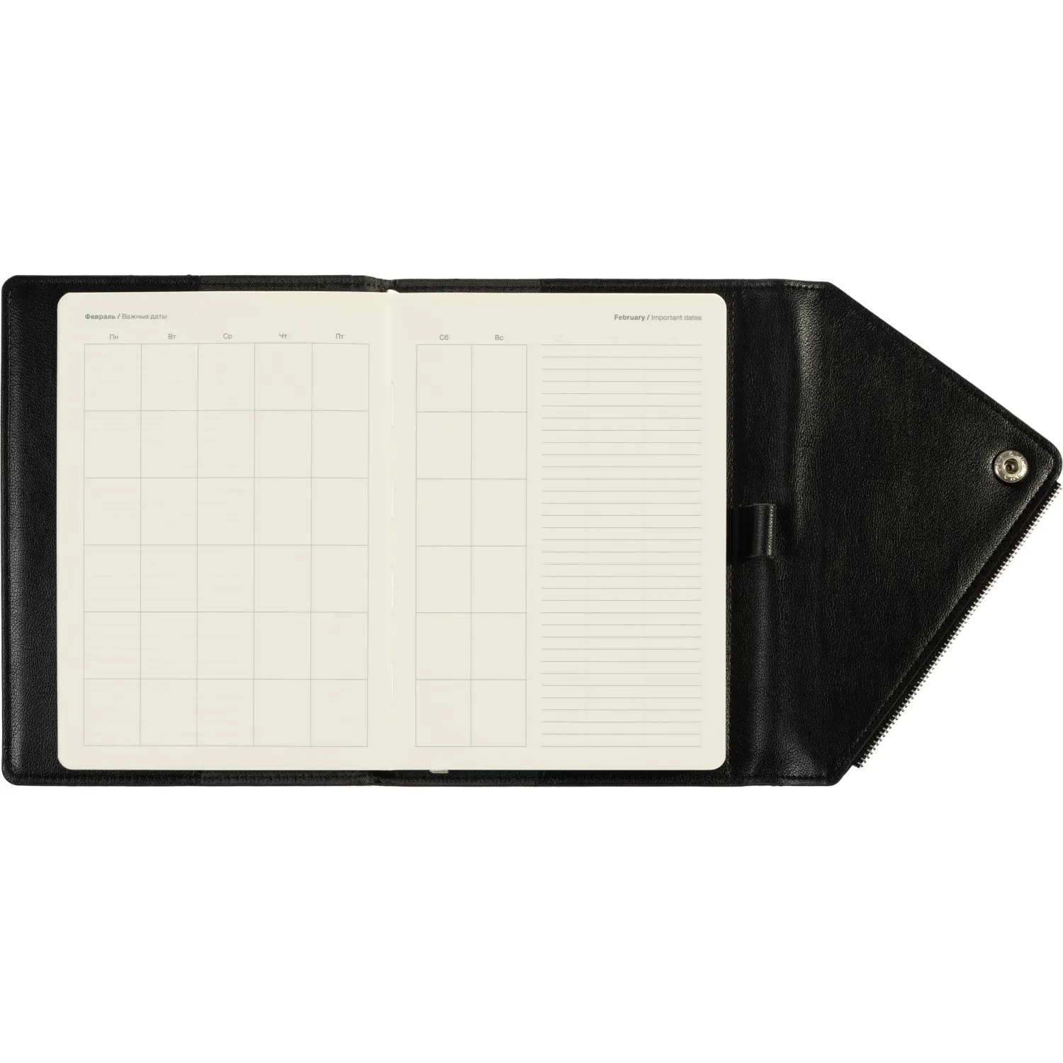 Ежедневник недатированный 140х200 мм, 320 с.  Grunge. I1188/black Ежедневник недатированный 140х200 мм, 320 с.  Grunge. I1188/black - фото 13