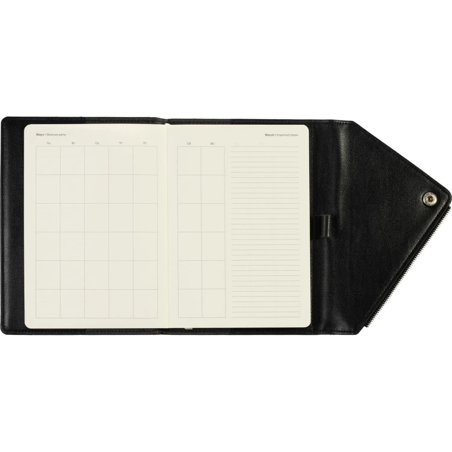 Ежедневник недатированный 140х200 мм, 320 с.  Grunge. I1188/black Ежедневник недатированный 140х200 мм, 320 с.  Grunge. I1188/black - фото 14