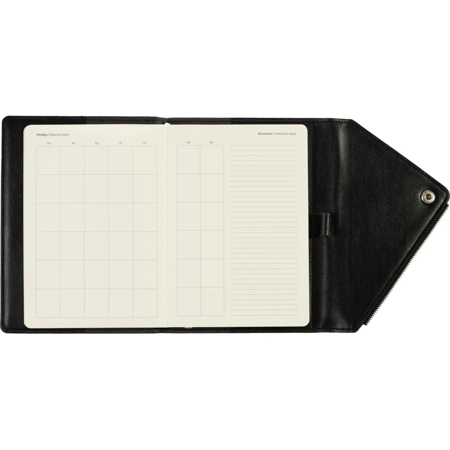 Ежедневник недатированный 140х200 мм, 320 с.  Grunge. I1188/black Ежедневник недатированный 140х200 мм, 320 с.  Grunge. I1188/black - фото 22