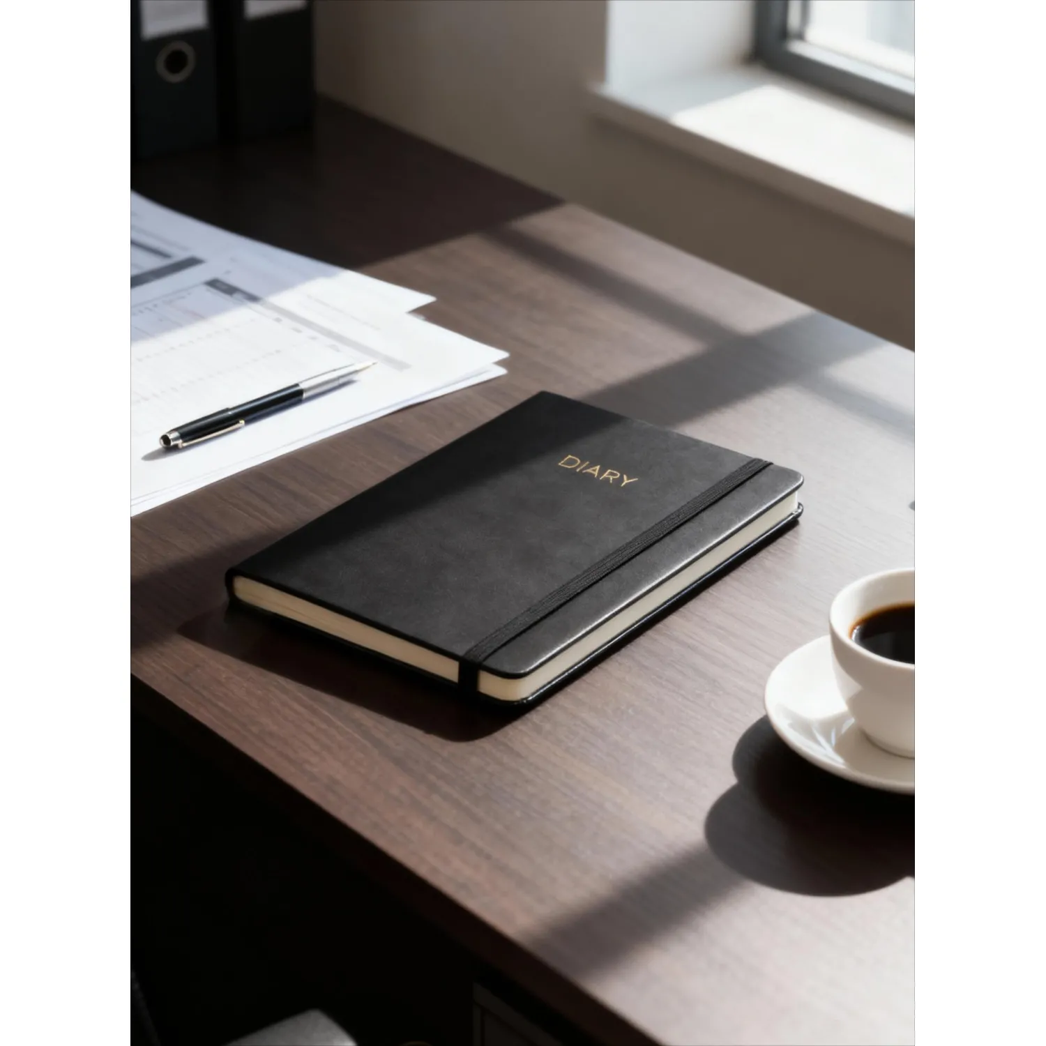 Ежедневник недатированный черный, А5 136 л., искусств. кожа, ATTACHE - фото 19