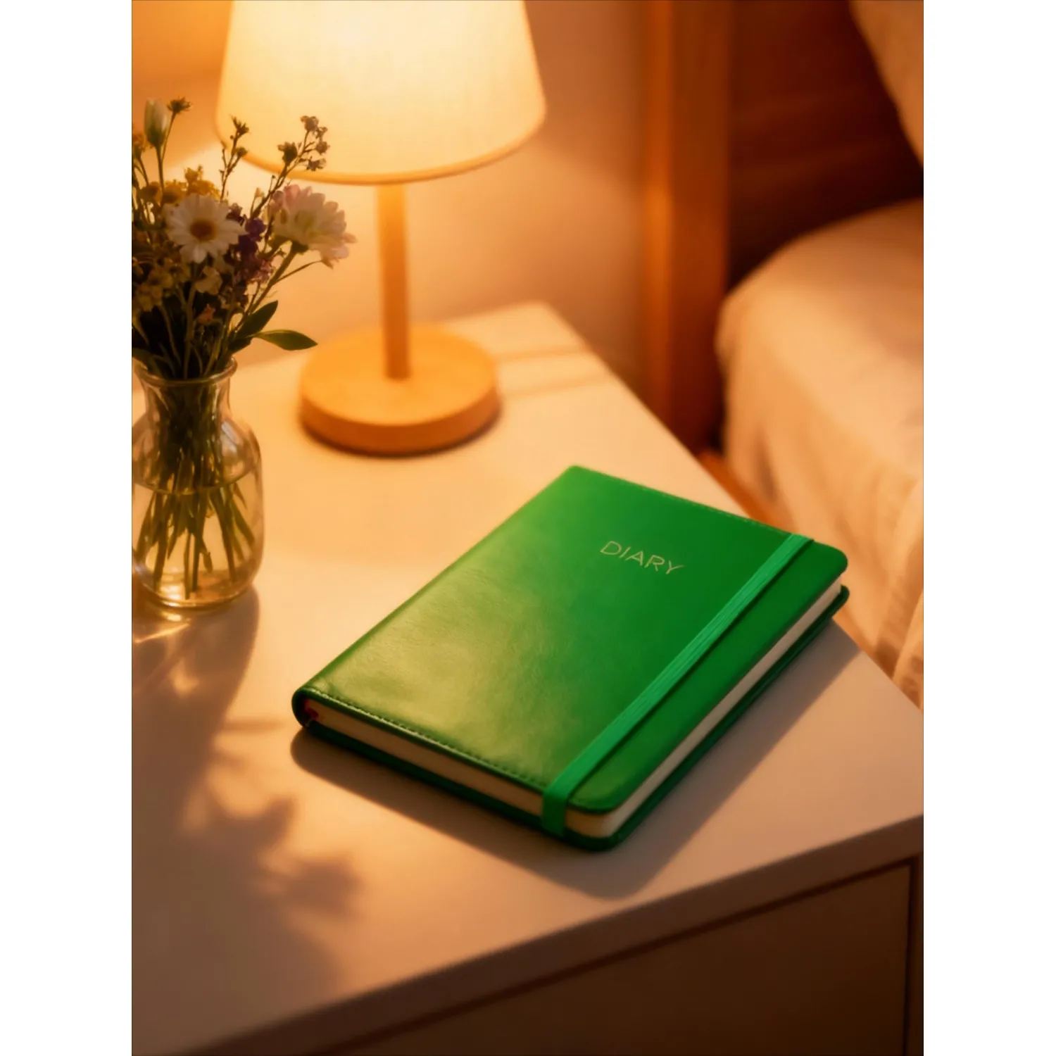 Ежедневник недатированный зеленый, А5 136 л., Diary, ATTACHE - фото 19