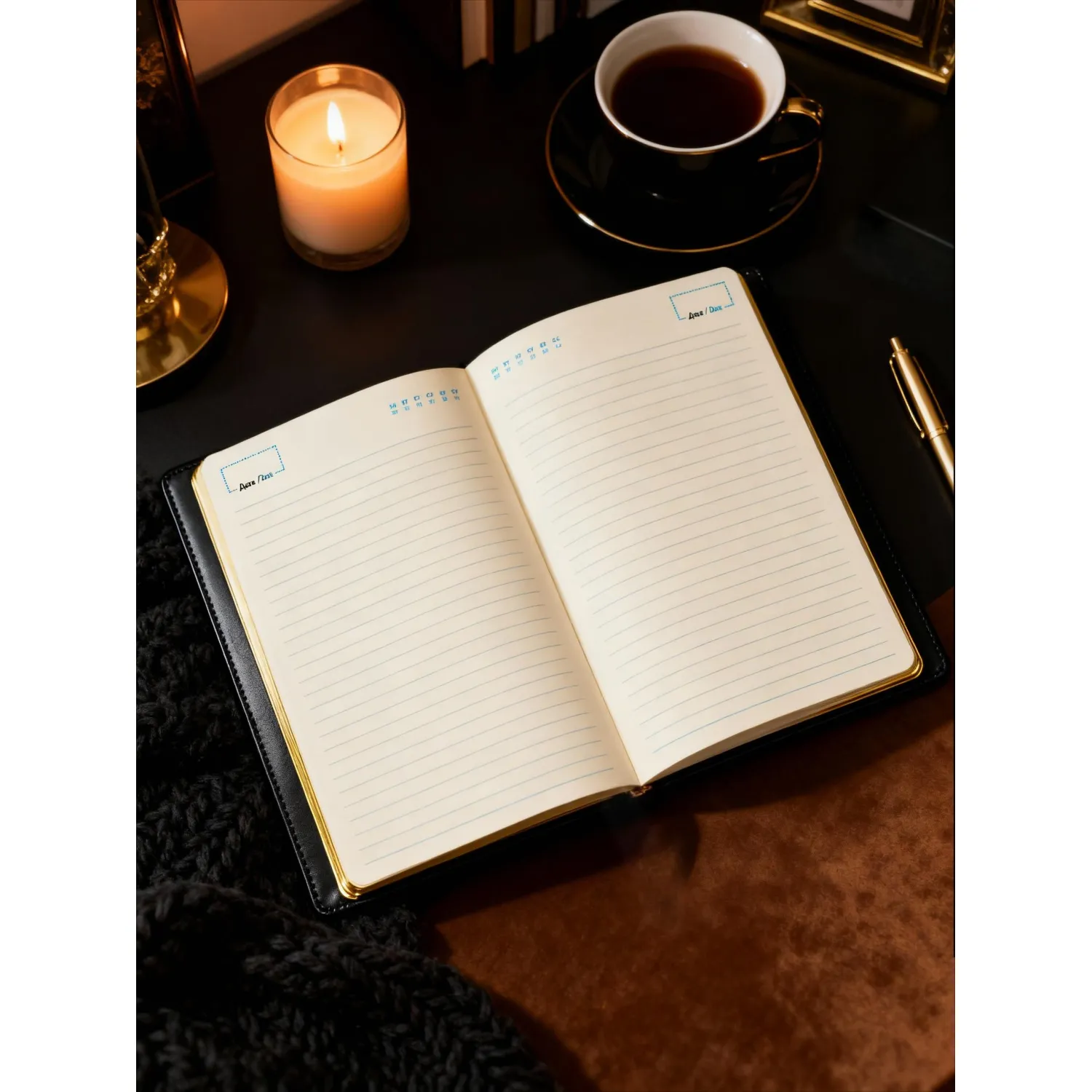 Ежедневник недатированный черный, А5 136 л., Plan your life, ATTACHE - фото 20