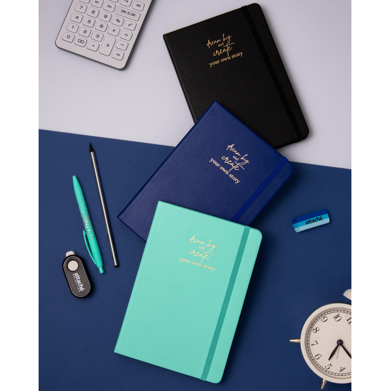 Ежедневник недатированный мятный, А5 136 л., Story, ATTACHE - фото 20