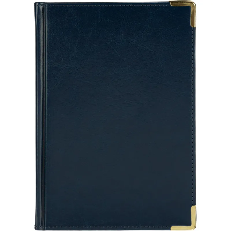 Ежедневник недатированный А5+, 145х205,Sidney Nebraska,син,з.уг 3-128/14 - фото 2