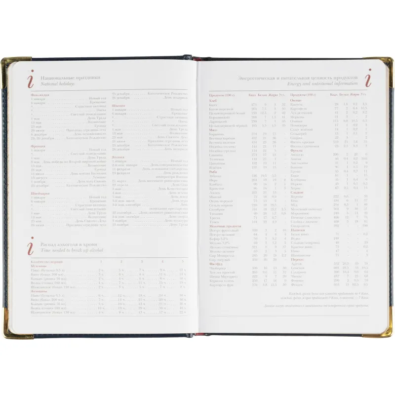 Ежедневник недатированный А5+, 145х205,Sidney Nebraska,син,з.уг 3-128/14 - фото 13