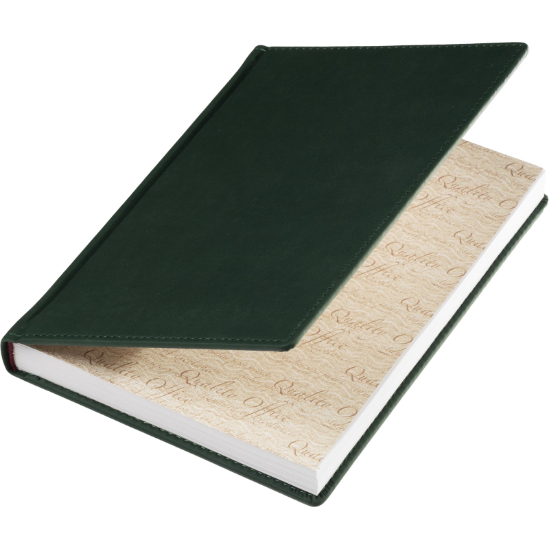 Ежедневник недатированный А5+ Velvet, темно-зеленый 3-115/24 - фото 7