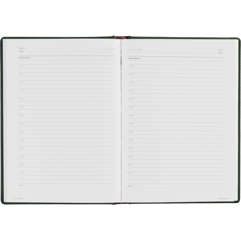 Ежедневник недатированный А5+ Velvet, темно-зеленый 3-115/24 - фото 17