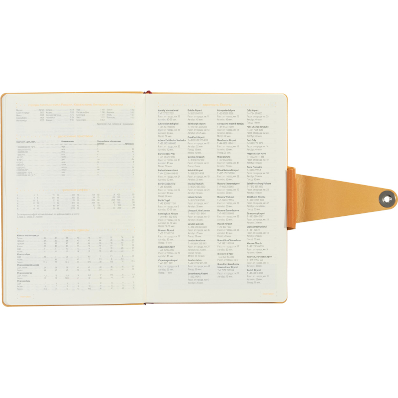 Ежедневник недатированный А5 Primavera, оранжевый 3-536/03 - фото 17