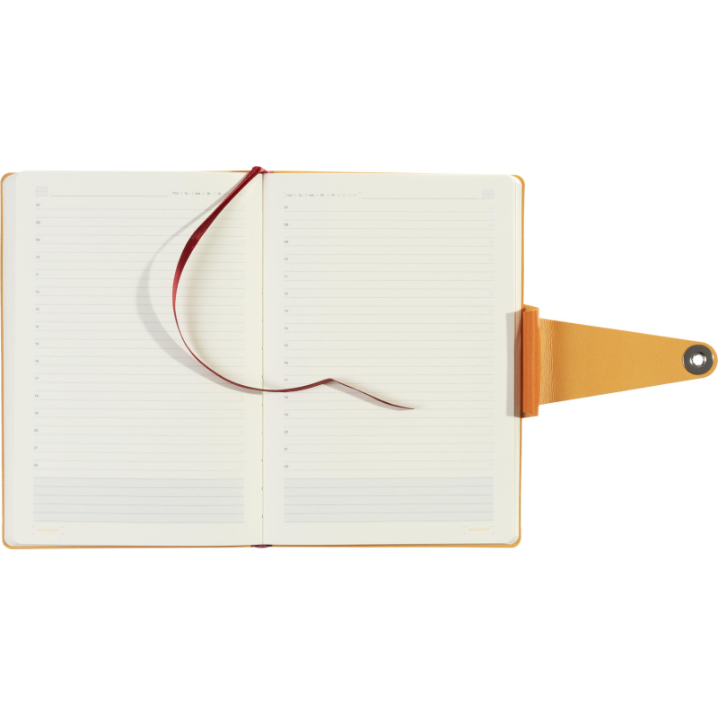 Ежедневник недатированный А5 Primavera, оранжевый 3-536/03 - фото 19