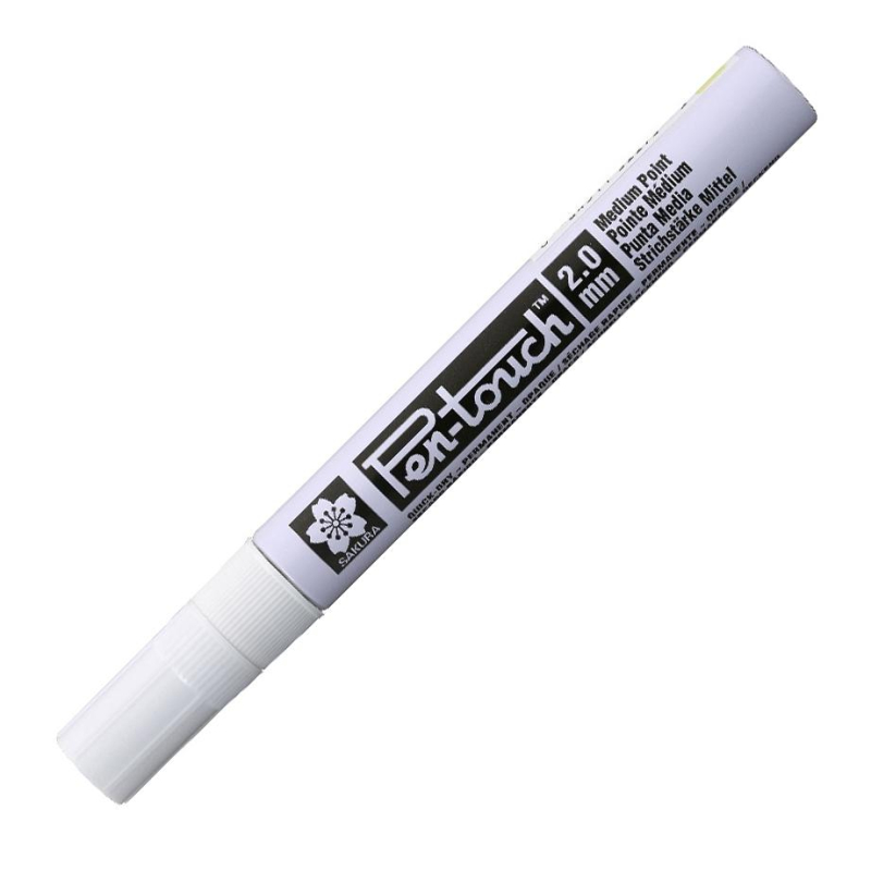 Маркер лаковый Sakura Pen-Touch 2 мм желтый XPFKA302 - фото 2