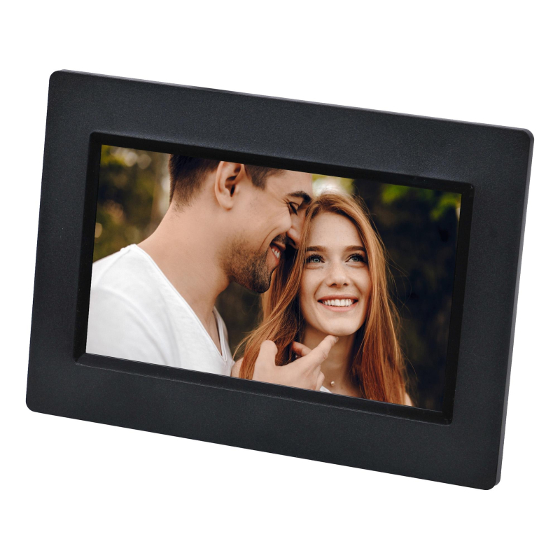 Фоторамка цифровая Digma 7 PF-743 IPS 1024x600 черный пластик - фото 2