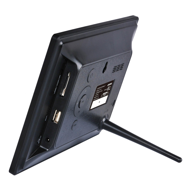 Фоторамка цифровая Digma 7 PF-743 IPS 1024x600 черный пластик - фото 5