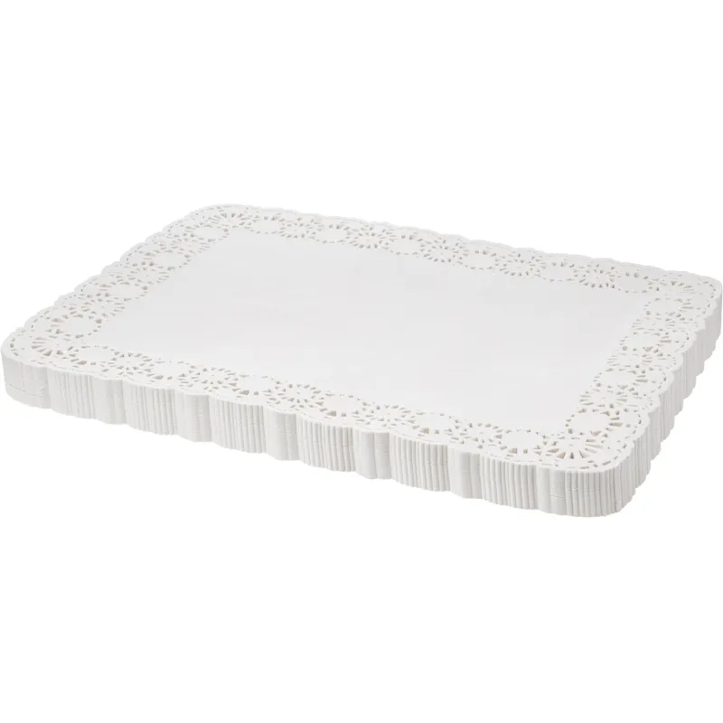 Салфетки ажурные Гуслица бумажные прямоугольные 35х45см 250шт/уп - фото 3