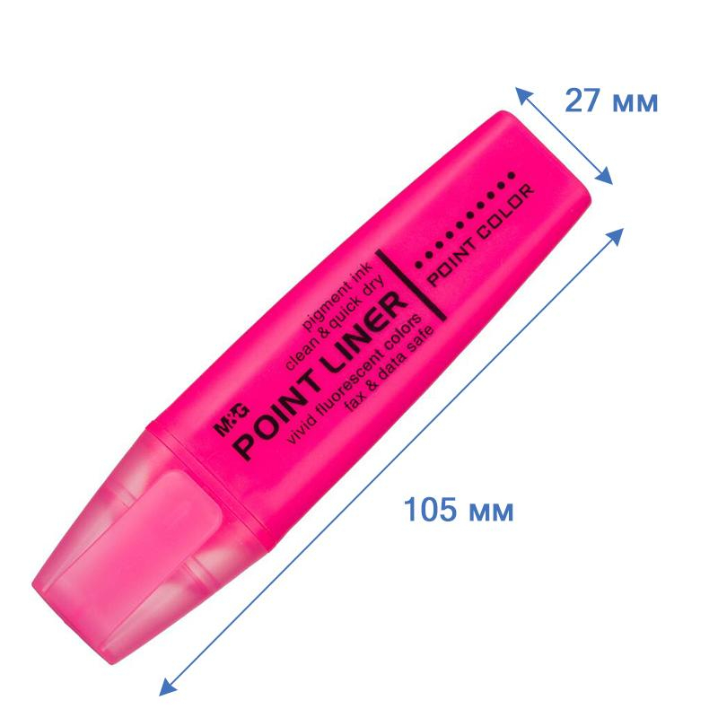 Набор текстовыделителей M&G 1-5мм 4цв AHM21576 - фото 17