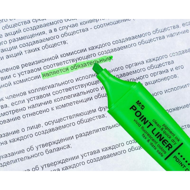 Набор текстовыделителей M&G 1-5мм 4цв AHM21576 - фото 18