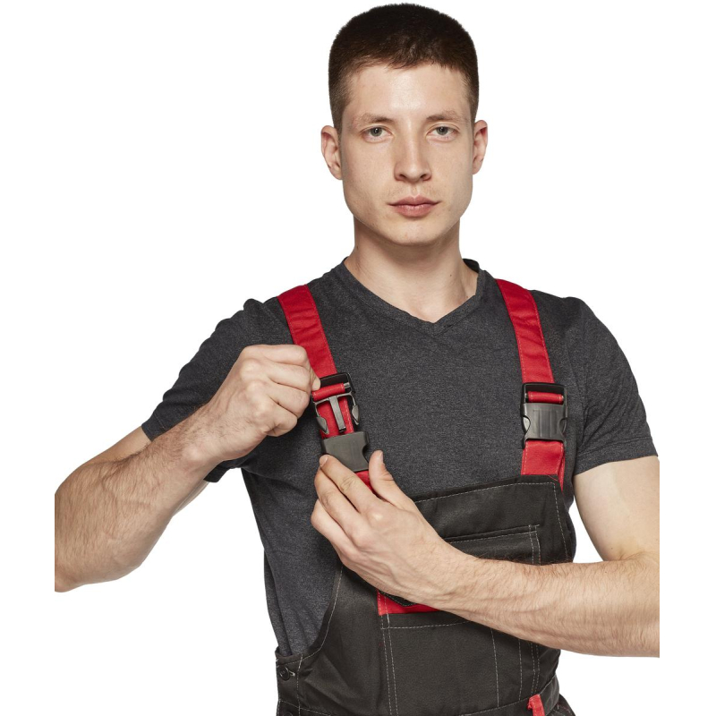 Костюм рабочий летний муж.Антей СОП черн/красн (КПК) 48-50 (96-100)/170-176 - фото 15