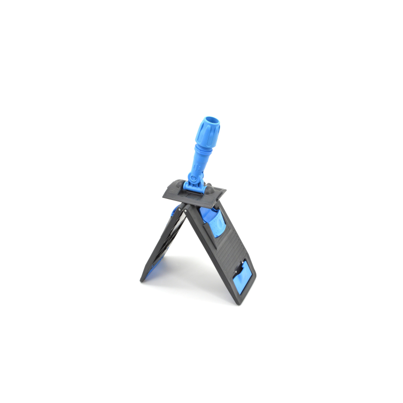 Держатель МОПа универс пластик 50х13см серый синяя рукоятка NPK196-B - фото 2