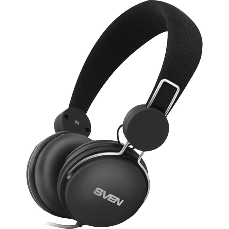 Наушники SVEN AP-320M, черный, мультимедийные с микрофоном - фото 1