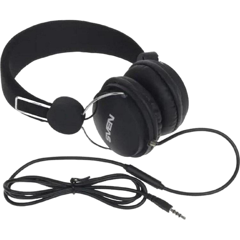 Наушники SVEN AP-320M, черный, мультимедийные с микрофоном - фото 4
