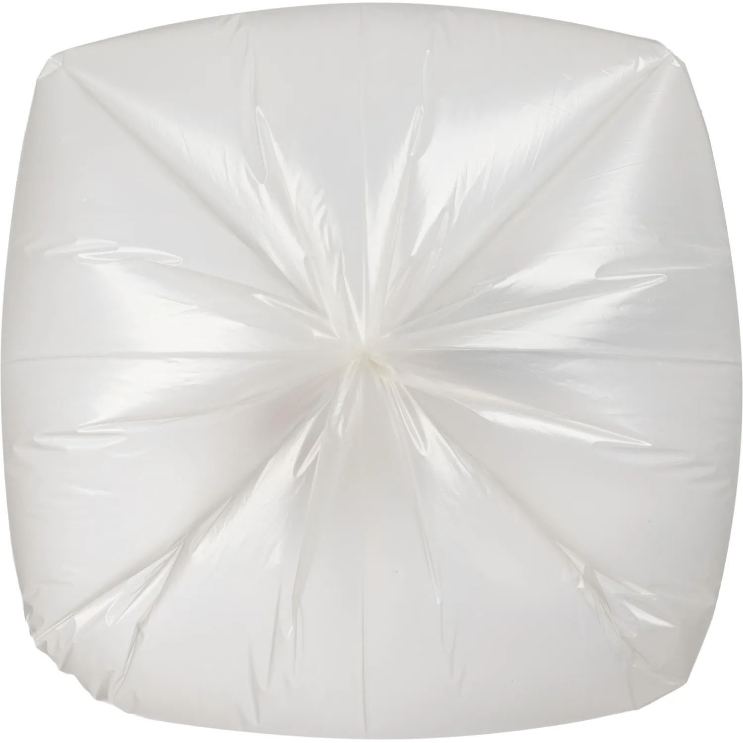 Мешки для мусора ПВД 160л 60мкм 10шт/рул прозрачные 90x110см Luscan - фото 4