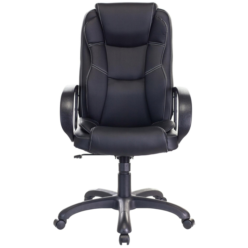 Кресло VB_Бюрократ для руковод CH-839 черный Leather Black эко.кожа пластик - фото 2