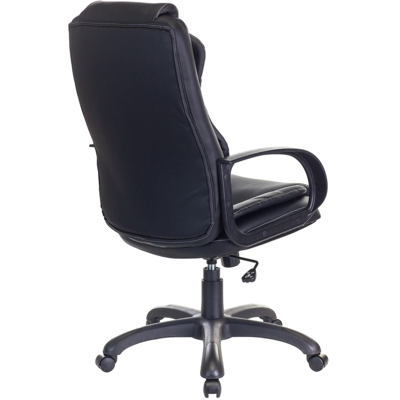 Кресло VB_Бюрократ для руковод CH-839 черный Leather Black эко.кожа пластик - фото 4