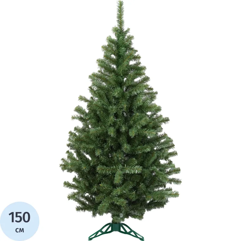 Елка искусственная Даяна 1,5 м ПВХ, зеленая E615 - фото 1