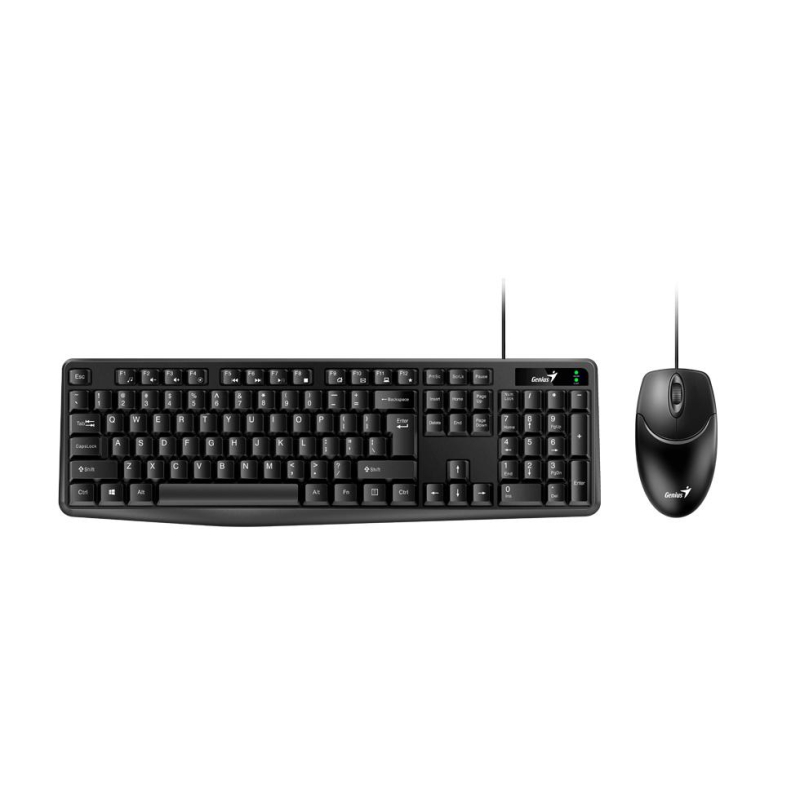 Набор клавиатура+мышь Genius KM-170 Black(31330006403) Wird KB+Mouse Combo - фото 1